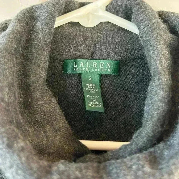 Ralph Lauren silk and cashmere sweater dress - Picture 4 of 4